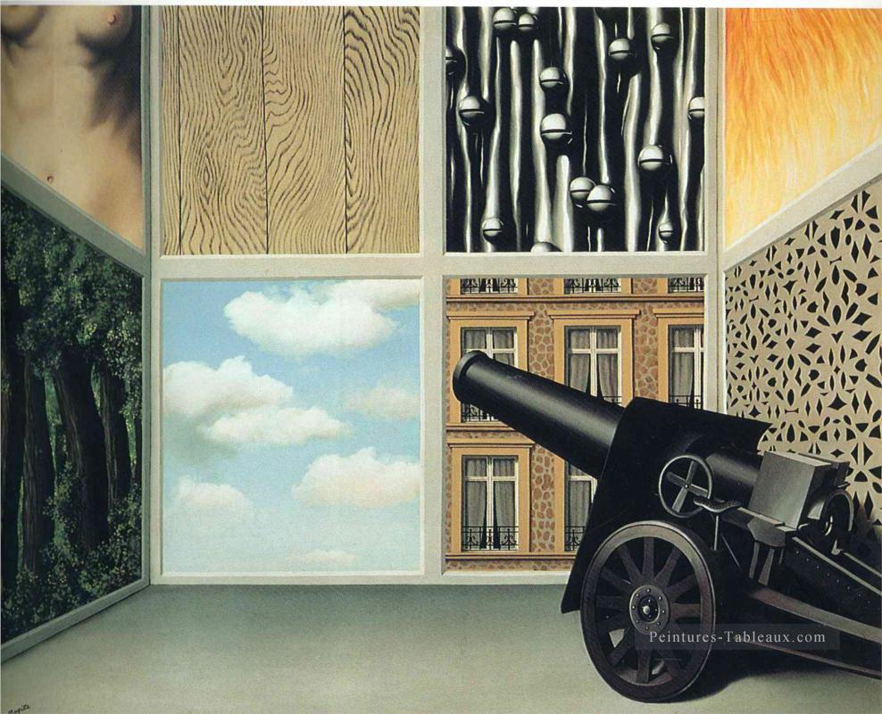 自由の入り口で 1930 ルネ・マグリット油絵